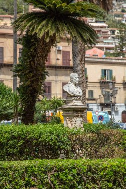 Güzel güneşli Palermo, Sicilya, İtalya
