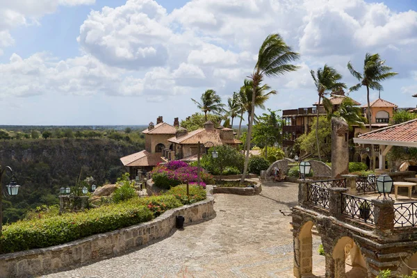 Oude Dorp Dominicaanse Republiek Altos Chavon — Stockfoto