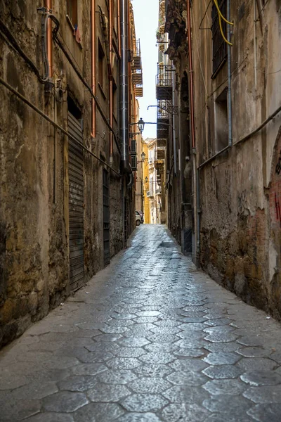 Güzel güneşli Palermo, Sicilya, İtalya