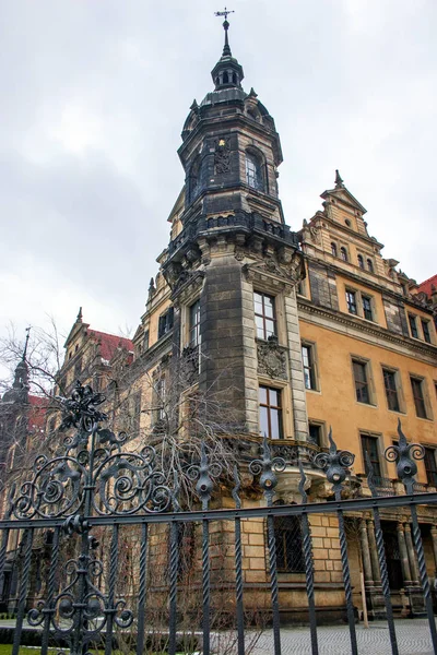 Casa Centro Dresden Alemanha — Fotografia de Stock