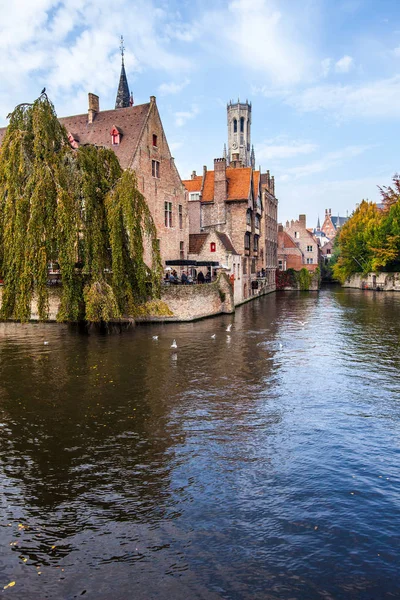 Brugge Belgio Novembre 2017 Brugge Città Storica Medievale Strade Brugge — Foto Stock