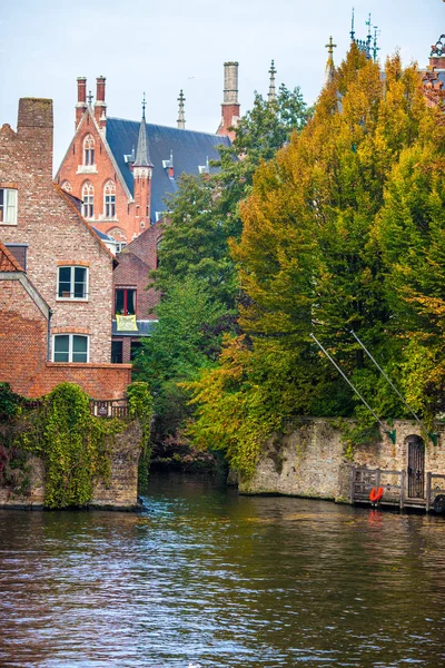 Brugge Belgio Novembre 2017 Brugge Città Storica Medievale Strade Brugge — Foto Stock