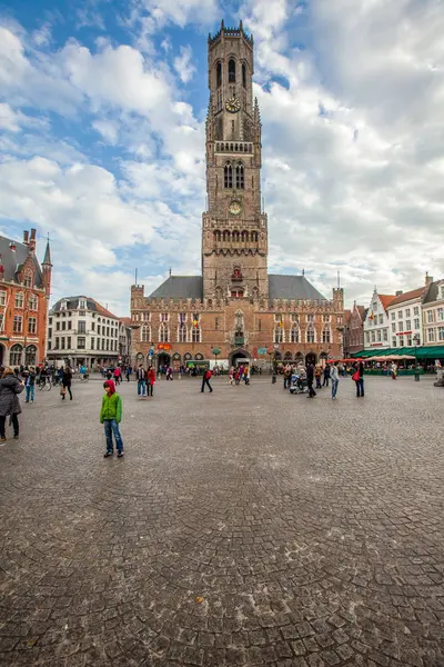 Brugge Belgio Novembre 2017 Brugge Città Storica Medievale Strade Brugge — Foto Stock