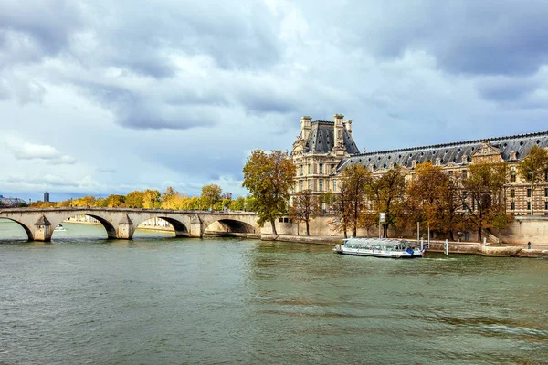 París Hermoso Día Otoño Francia — Foto de Stock