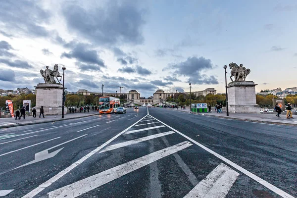 París Hermoso Día Otoño Francia — Foto de Stock