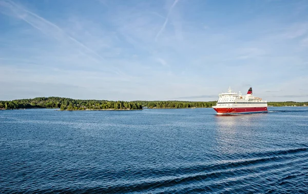 Baltık Denizi, feribot güneşli bir gün, Finlandiya-İsveç
