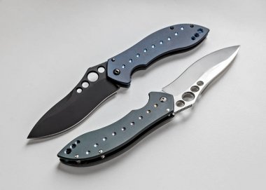 2 kardeşler, erkekler için titan kolları (Edc) öğelerle bıçak - katlama 2
