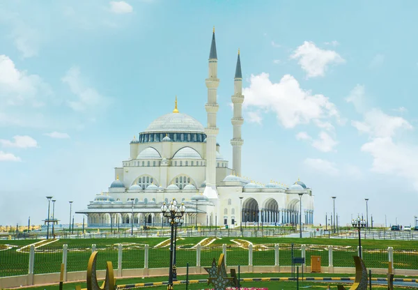 Nowy meczet Sharjah — Zdjęcie stockowe