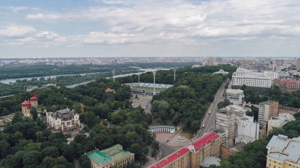 Kiev Ucrânia Junho 2017 Estádio Recebeu Nome Valery Lobanovsky Vista — Fotografia de Stock