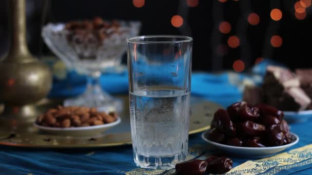 Heiliger Muslimischer Monat Ramadan Eid Mubarak Islamischer Feiertag — Stockvideo