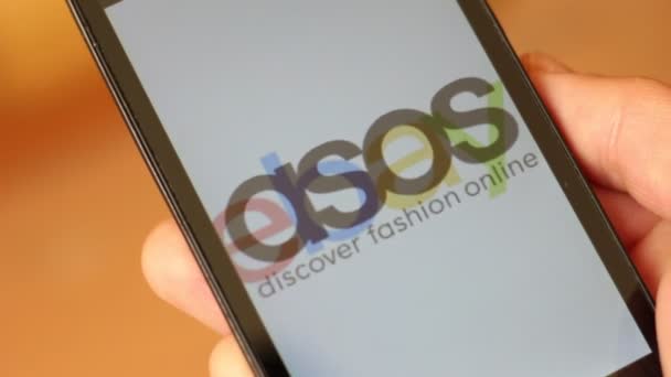 Największych Firm Internetowych Ebay Amazon Asos Aliexpress Alibaba — Wideo stockowe