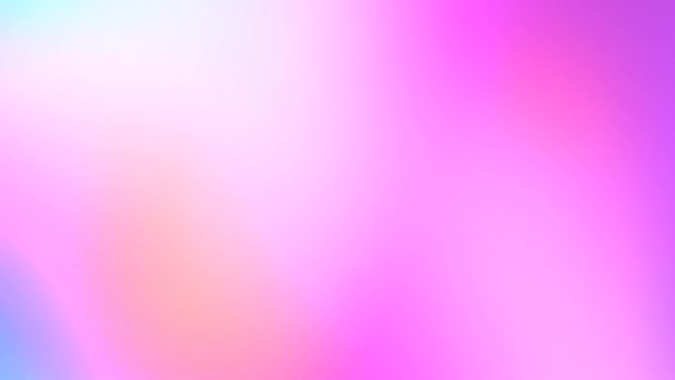 Pink Purple Blue Neon Pastel Blur Rainbow Colors Gradient Background — Stock Video