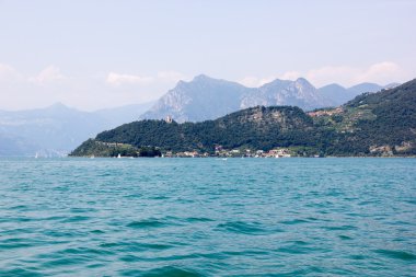 Iseo Göl Manzaralı