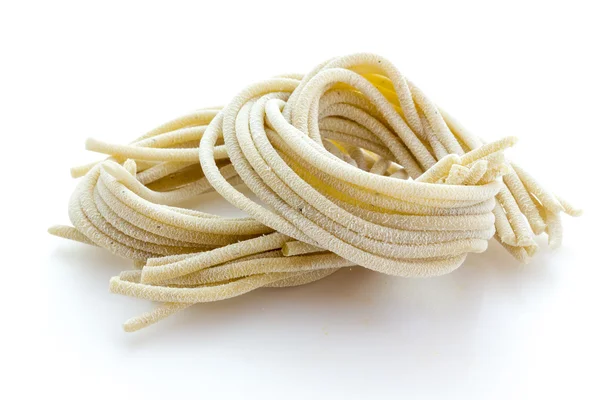 Pici,  hand-rolled pasta — Stock Photo, Image