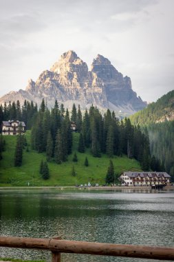 Misurina Gölü Panoraması 