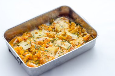 Kabak yemek pişmiş peynir ile