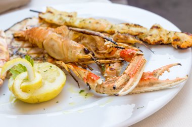 Izgara balık görünümü