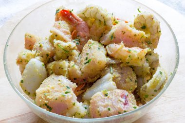 Pişirme Balık kebap