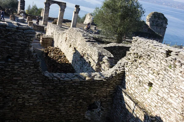 Sirmione terme di catullo — Foto Stock