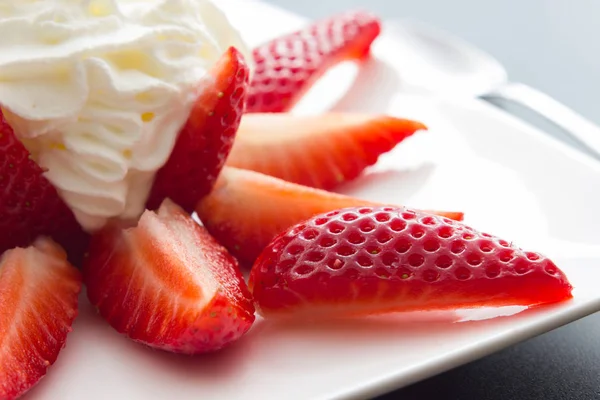 Strawberry tasty view — Stock Photo, Image