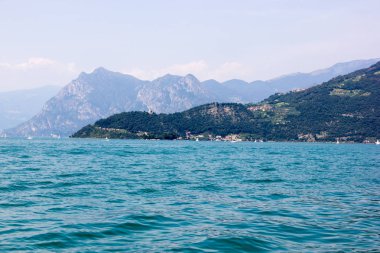 Iseo Göl Manzaralı