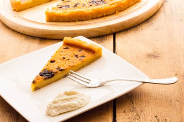 Peynir pasta görünümü