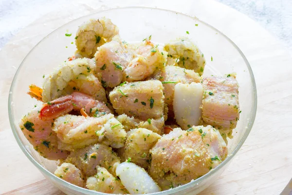 Pişirme Balık kebap 