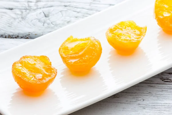 Mandarin candied clementines — Stock Photo, Image