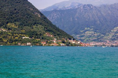 Iseo Göl Manzaralı