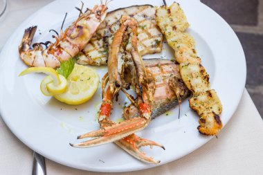 Izgara balık görünümü