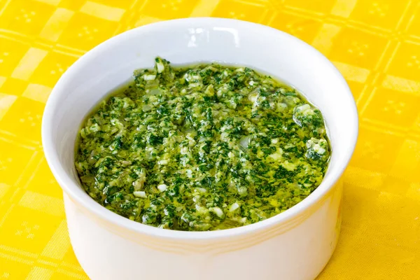 Salsa verde para carne hervida — Foto de Stock