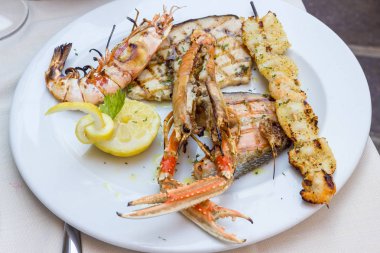 Izgara balık görünümü