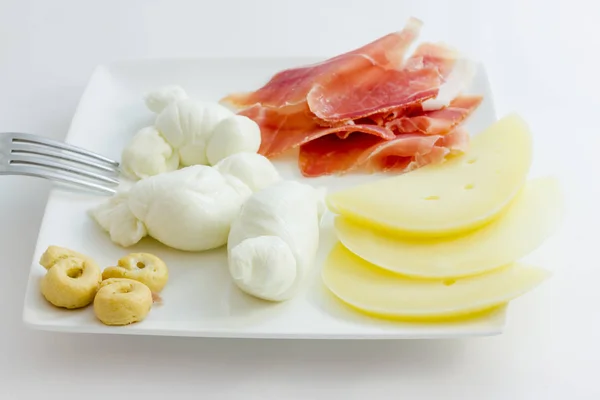 Mozzarella et fromage des Pouilles — Photo