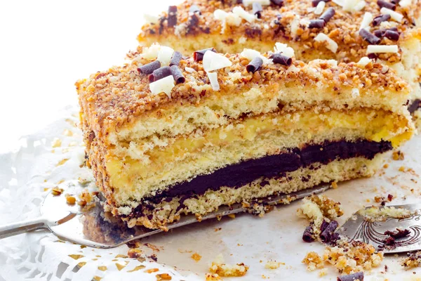 Fındık kremalı pasta