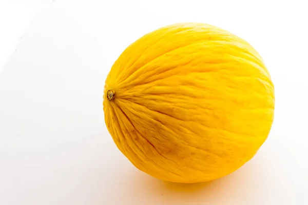 Melão amarelo biológico — Fotografia de Stock