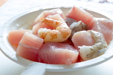 Pişirme Balık kebap