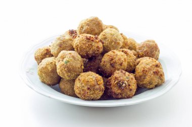 Yağda kızarmış et köfte