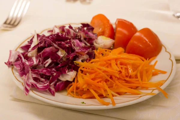 Vista de verduras rojas — Foto de Stock