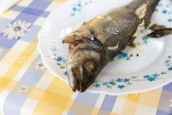 Sabroso plato de pescado en el horno —  Fotos de Stock