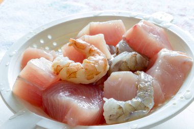 Pişirme Balık kebap