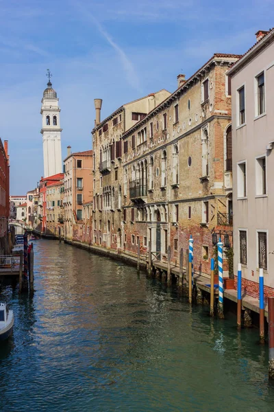 Venice channel view — Stock Photo, Image