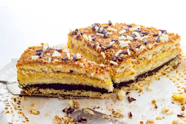 Fındık kremalı pasta