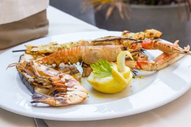 Izgara balık görünümü