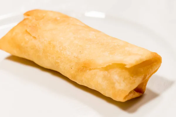 Dumplings of dough stuffed with fish — Stock Photo, Image