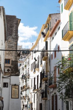 Ibiza güzel tipik binalar