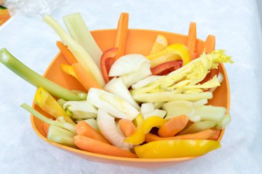 Sebze daldırma hazır