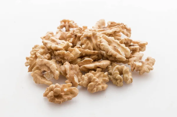 Pile of shells walnuts — Stock Photo, Image