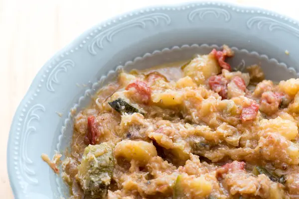 Sopa de verduras con queso —  Fotos de Stock