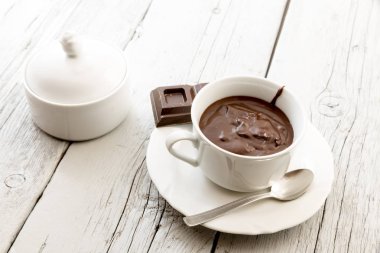 Sıcak çikolatalı fondan Kupası