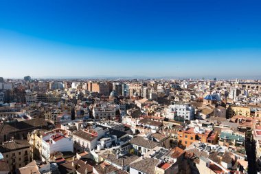 Valencia'da güzel tipik binalar